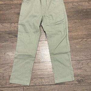Small shop Trilogy brand  Casual Straight-Leg Pants in Sage Green NWT
